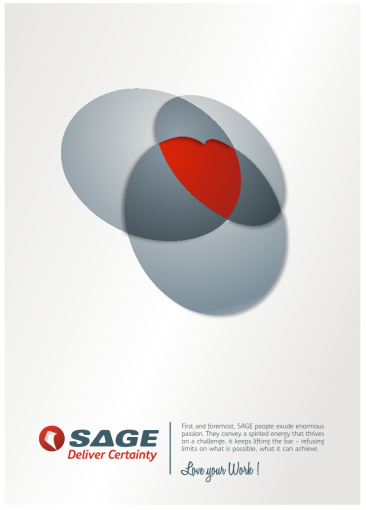 Graphic - SAGE - corporate "in-house" team building poster